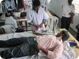 Blood donation camp 2012